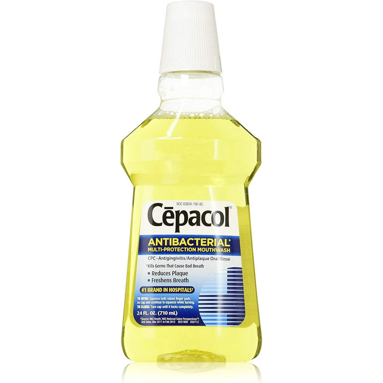 Cepacol Antibacterial Mouthwash And Gargle, Gold - 24 Oz